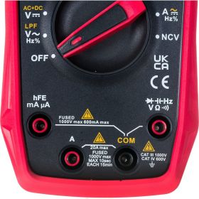 Цифровой мультиметр с функцией True RMS UNI-T UT161E 00-00007287 (артикул 20783349) – фото 6