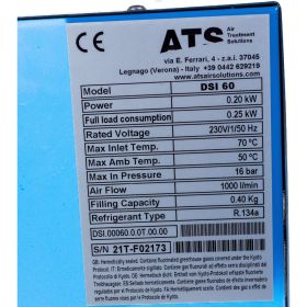 Рефрижераторный осушитель ATS DSI 60 100528537 (артикул 15765235) – фото 4