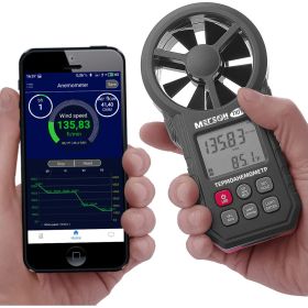 Цифровой термоанемометр с Bluetooth МЕГЕОН 11070 к0000031909 (артикул 16848321) – фото 3