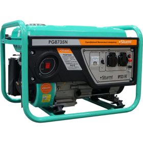 Бензогенератор Sturm PG8735N 3500 ВА, AVR (Авто. Рег.Напр.), ручн старт, 42 кг, бак 15л (артикул 18319291) – фото 1