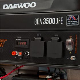 Бензиновый генератор DAEWOO GDA 3500DFE (артикул 15561951) – фото 3