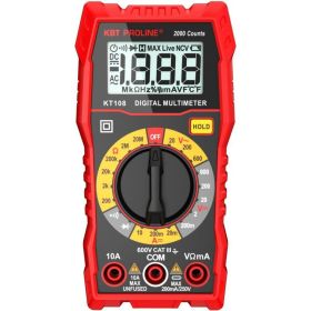 Цифровой мультиметр КВТ KT 108 PROLINE 86324 (артикул 20972661) – фото 1