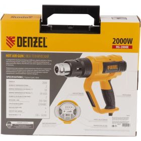 Технический фен DENZEL HG-2000E 28007 (артикул 16129522) – фото 3