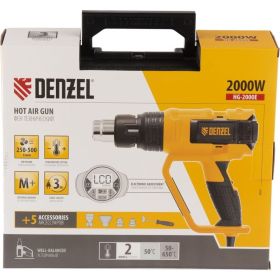 Технический фен DENZEL HG-2000E 28007 (артикул 16129522) – фото 2