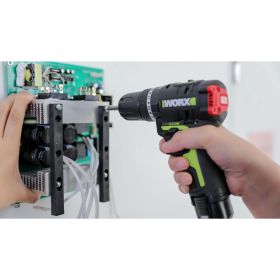 Аккумуляторная ударная бесщеточная дрель-шуруповерт WORX Professional 12В, 30Нм, 2Ач х2, ЗУ, сумка WU131X (артикул 25108659) – фото 11