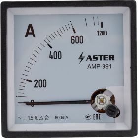 Амперметр Aster AMP-991 600/5А AMP991-600 (артикул 17567802) – фото 3