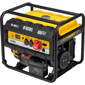 Бензиновый генератор DENZEL PS 80 E-3, 6,6 кВт, 400В, 25л 946954 (артикул 15941359) – фото 17