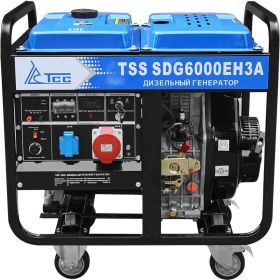 Дизельный генератор ТСС SDG 6000EH3A 077016 (артикул 16031489) – фото 4