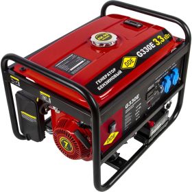 Бензиновый генератор DDE G330E 1ф 3,0/3,3 кВт бак 15 л двигатель 7 лc эл. старт 792-551 (артикул 16348343) – фото 5