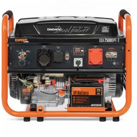 Бензиновый генератор с функцией Dual Power Daewoo GDA 7500DPE-3 (артикул 15592541) – фото 14
