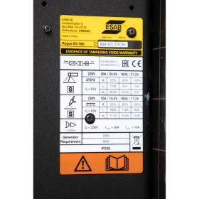 Сварочный аппарат ESAB Rogue ES 180i 700500077 (артикул 17248716) – фото 2
