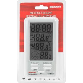 Метеостанция с выносным датчиком REXANT 70-0518 (артикул 22875303) – фото 4