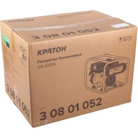 Бензиновый генератор КРАТОН GG-3200L 3 08 01 052 (артикул 16654397) – фото 2