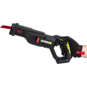Аккумуляторная сабельная пила WORX Professional бесщеточная, 20В, без АКБ и ЗУ WU501.9 (артикул 25675257) – фото 7