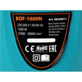 Фрезер BORT BOF-1600N 98290011 (артикул 15477626) – фото 2
