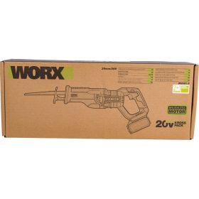Аккумуляторная сабельная пила WORX Professional бесщеточная, 20В, без АКБ и ЗУ WU501.9 (артикул 25675257) – фото 3