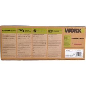 Аккумуляторная сабельная пила WORX Professional бесщеточная, 20В, без АКБ и ЗУ WU501.9 (артикул 25675257) – фото 2