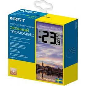 Цифровой оконный термометр RST RST01077 (артикул 16630778) – фото 2