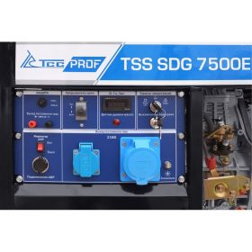 Дизель генератор ТСС SDG 7500EHA 100026 (артикул 19735336) – фото 3