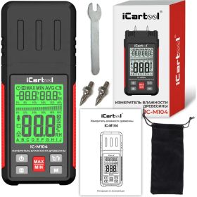 Измеритель влажности древесины iCarTool IC-M104 (артикул 22902333) – фото 2