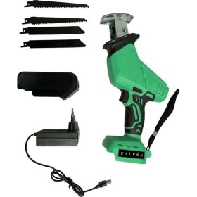 Сабельная аккумуляторная пила Zitrek ZKRS20 20В, Li-Ion аккум. 1шт., кейс 082-1890 (артикул 24883845) – фото 1