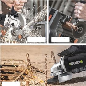Угловая шлифмашина WORX Professional 760 Вт, 115/125 мм WU744 (артикул 25227183) – фото 2
