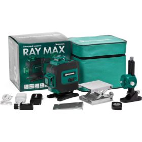 Лазерный уровень Rokodil Ray Max 4D, лазерный нивелир, 360 градусов, 16 линий, зеленый луч 1047199 (артикул 26090783) – фото 4