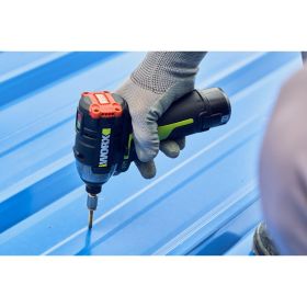 Аккумуляторный ударный бесщеточный винтоверт WORX Professional 12В, 140Нм, 2x2Ач WU132 (артикул 26513966) – фото 4