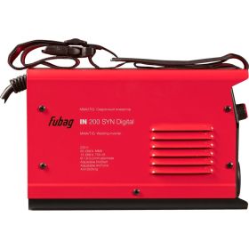 Сварочный инвертор FUBAG IN 200 SYN Digital 41388 (артикул 25610889) – фото 3