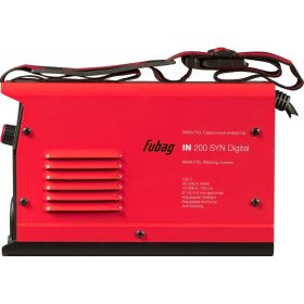 Сварочный инвертор FUBAG IN 200 SYN Digital 41388 (артикул 25610889) – фото 2