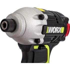 Аккумуляторный ударный бесщеточный винтоверт WORX Professional 20В, 230Нм, 2Ач Х2, ЗУ WU290.1 (артикул 26513972) – фото 13