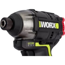 Аккумуляторный ударный бесщеточный винтоверт WORX Professional 12В, 140Нм, 2x2Ач WU132 (артикул 26513966) – фото 21