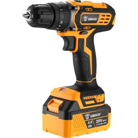 Аккумуляторная ударная дрель-шуруповерт DEKO DKCD20 Impact 20 В, 2х4.0 Ач 063-4420 (артикул 26625200) – фото 5