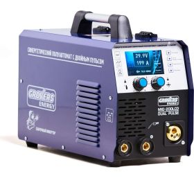 Сварочный инвертор GROVERS MIG-200 LCD DUAL PULSE ENERGY EV02939 (артикул 26973380) – фото 1
