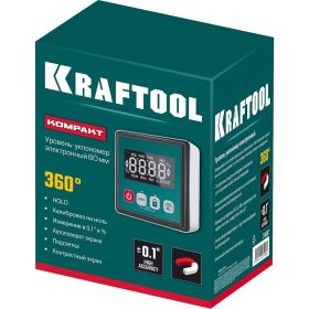 Электронный уровень-уклономер KRAFTOOL kompakt 4x90 34687 (артикул 23886387) – фото 6