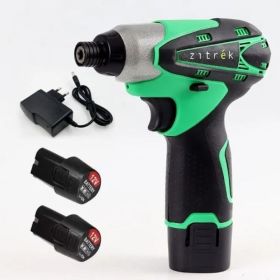 Аккумуляторный гайковерт Zitrek ZKIS12 12 B, Li-Ion акк. 2x2.0 Ач, кейс 063-4402 (артикул 26230313) – фото 7