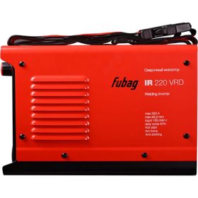 Инвертор MMA сварки FUBAG IR 220 VRD сварочный ток 220 А, рабочее напряжение 150-240 В 41330 (артикул 25616199) – фото 4