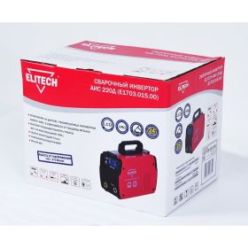 Сварочный инвертор ELITECH АИС 220Д 196358 (артикул 16306136) – фото 14