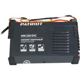 Сварочный инверторный аппарат PATRIOT WM230DVC 605302024 (артикул 18185191) – фото 8