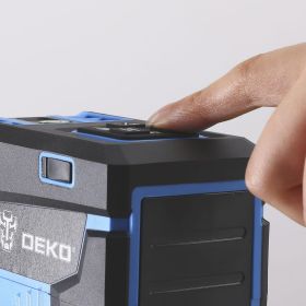Лазерный самовыравнивающийся профессиональный уровень DEKO в кейсе LL12-HVR PREMIUM со штативом 1 м (12 линий) 065-0105-2 (артикул 27210222) – фото 2