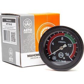 Манометр АВТОЭЛЕКТРИКА АЕ до 16 атм МТТ-16 (артикул 25130055) – фото 1