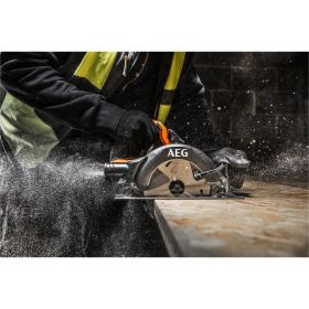 Аккумуляторная бесщеточная циркулярная пила AEG BKS18BL2-0 4935479661 (артикул 19675990) – фото 3