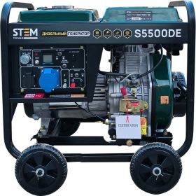 Дизельный генератор STEM Techno s5500de (5,5кв, электростартер, дисплей, подогрев) ГЕН018 (артикул 25090305) – фото 8