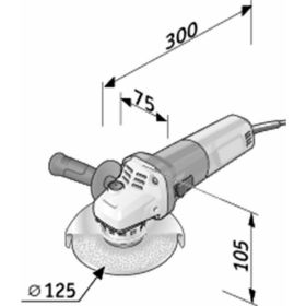 Угловая шлифовальная машина FLEX L 15-11 125 230/СЕЕ арт.447692 (артикул 16319273) – фото 4