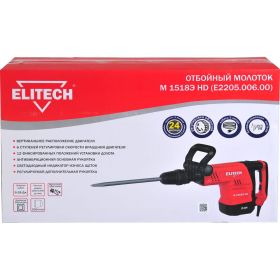 Отбойный молоток Elitech М 1518Э HD E2205.006.00 201380 (артикул 27869834) – фото 10