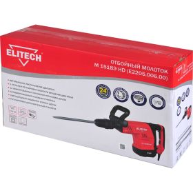 Отбойный молоток Elitech М 1518Э HD E2205.006.00 201380 (артикул 27869834) – фото 9