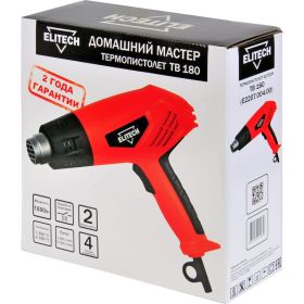 Термопистолет Elitech домашний мастер тв 180 202425 (артикул 28001588) – фото 3