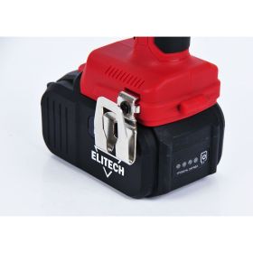 Аккумуляторная ударная дрель-шуруповерт Elitech 2х4.0Ач ДА 18УБЛ2 191609 (артикул 15871854) – фото 2