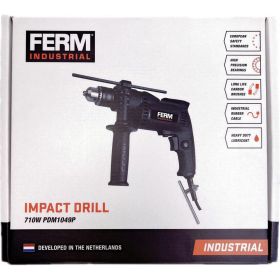 Ударная дрель FERM PDM1049P (артикул 16636256) – фото 3