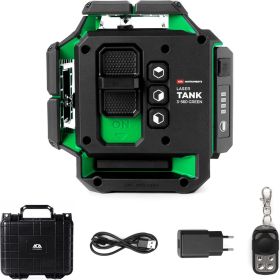 Лазерный уровень ADA LaserTANK 3-360 green basic edition А00633 (артикул 27096530) – фото 15